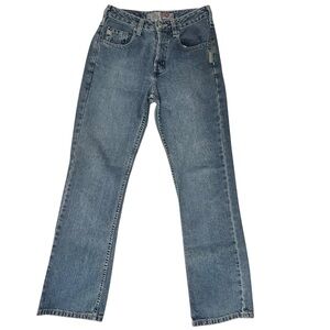 Silver Jeans Co 25x30 Vintage Straight Leg Denim Jeans Made in Canada Y2K